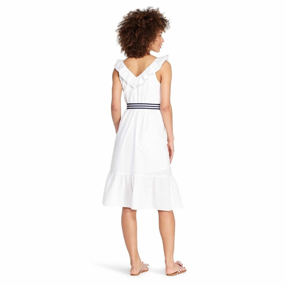 NWT Vineyard Vines x Target Womens White Dress - Picture 2 of 4